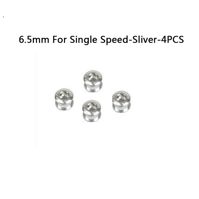 Viti Corona Bicicletta, Viti Corona MTB, Doppia M8 Bulloni Corona Bici Di Compatibile Con Shimano Sram.Arancione - Foto 10