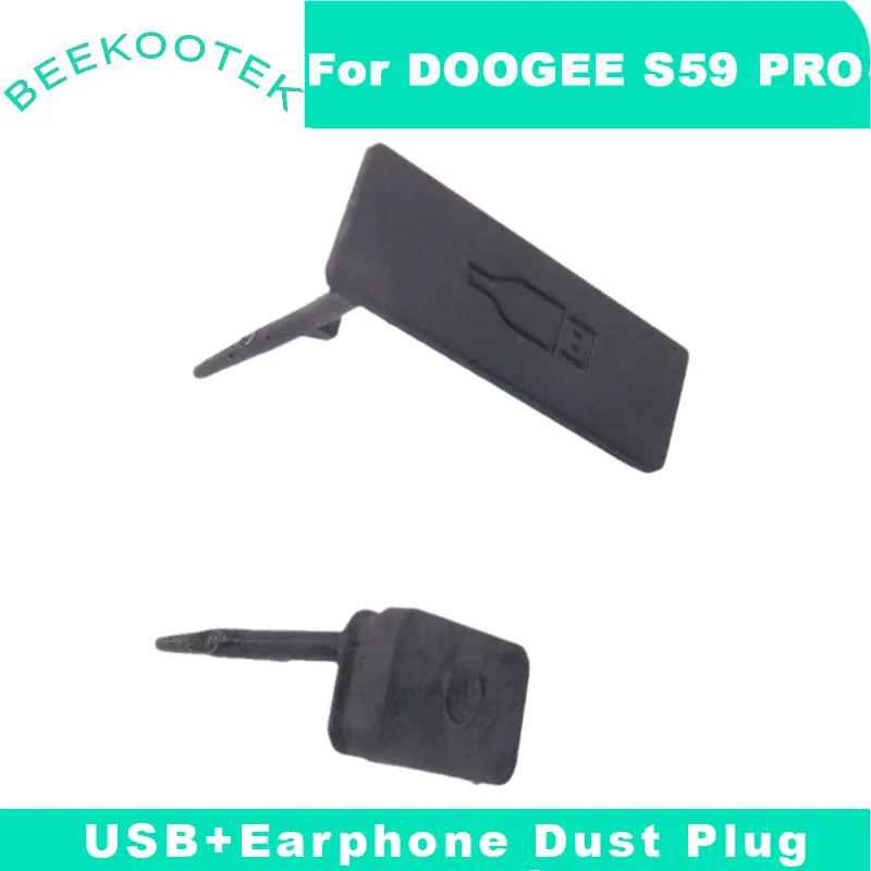 Custodia Per Doogee S59 PRO + 2 Pellicole Vetro Temperato: Cover Trasparente In TPU Morbido, Protezione Antiurto Per Schermo 5.70 Pollici