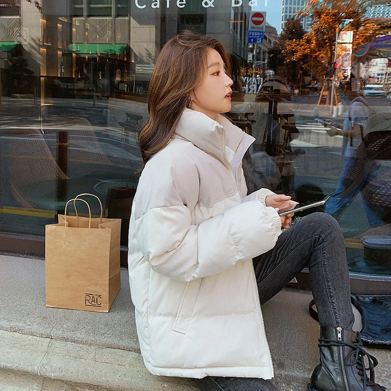 ZOUXO Winter Clothes Women 2022 New Fashion Cotton Clothes Casual Bread Coat Short Clothes