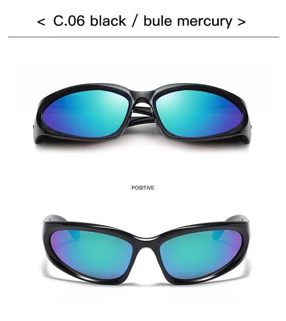 Vintage Sonnenbrille Für Damen Und Herren Mit Verspiegelten Gläsern_voghion.com