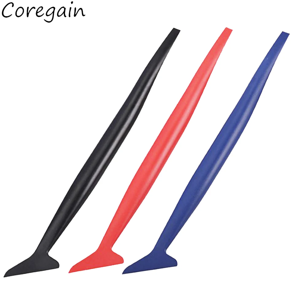4 teile/schachtel Auto Wrap Stick Mikro Rakel Dichtung Vinyl folie Trimmen Verpackung weichen Kunststoff Schaber Fenster Aufkleber Auto Zubehör – Detail 6