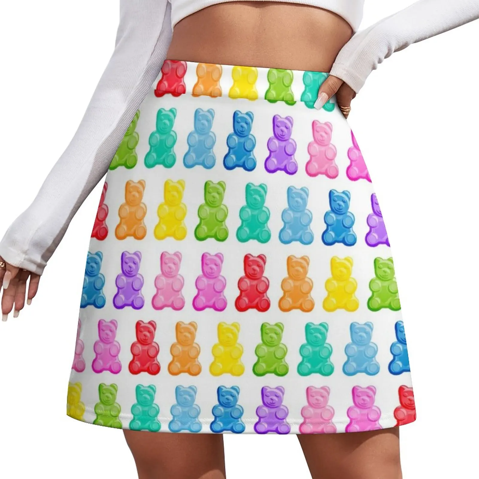 Gummy Bears Mini Skirt short skirt for women japanese style Skirt for girls korean fashion