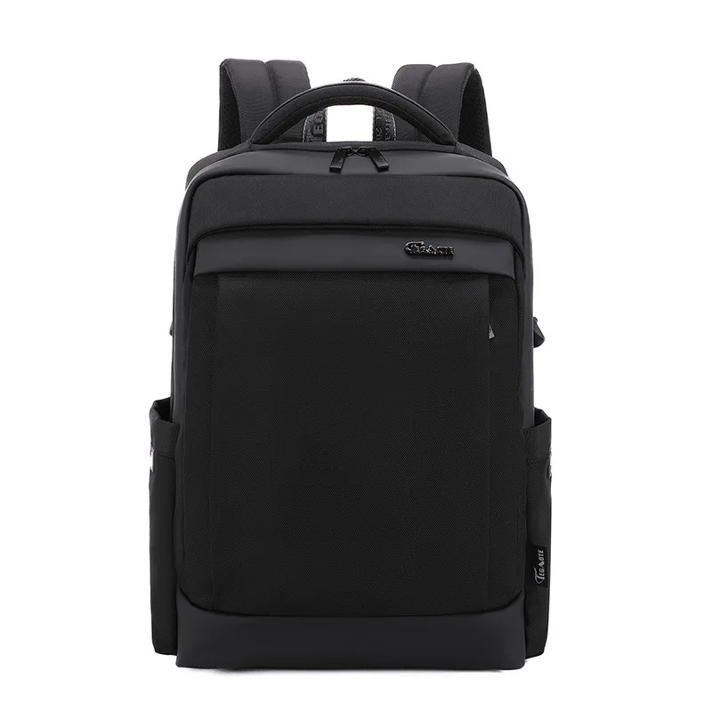 

High Quality Large Capacity Waterproof Black A4 14 15.6 inch Laptop Women Men Backpack Schoolbag Male Travel Bag Mochila M25102