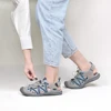 GRITION Women Sandals Flat Casual Outdoor Toecap Protective Trekking Non Slip Shoes Comfort Wear Risistant Fashion Beach 2021 4