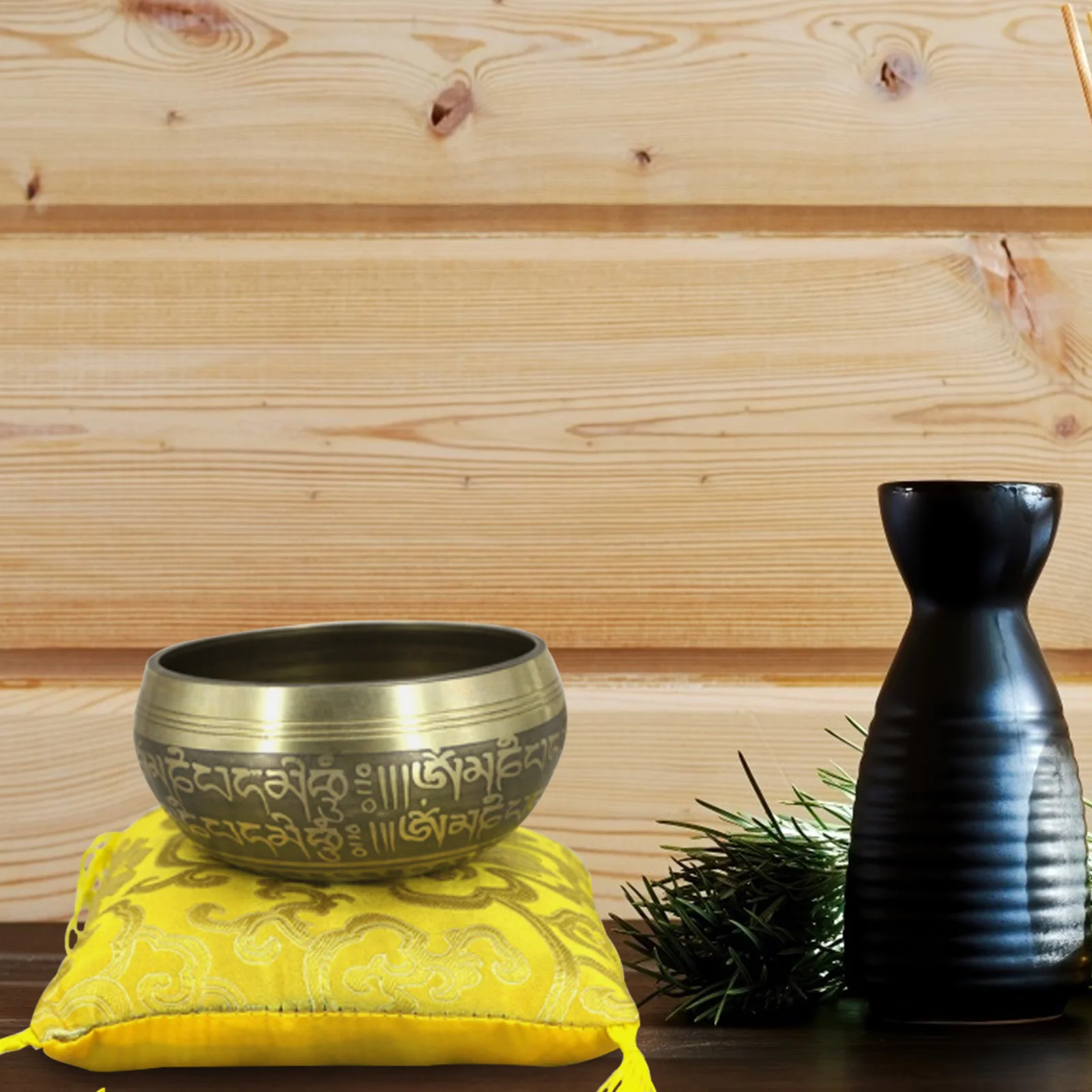 

Embroidery Patterns Singing Bowl Mat Meditation Bowl Cushion Sound Bowl Bottom Mat Blessing Tibetan Gift Singing Bowl Decor Gift