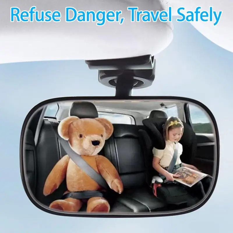 

Universal 360 Degree Car Interior Mirror Car Child Mirror For Child Seat Safety Auto Headrest Baby Acrylic Rearview Mirror