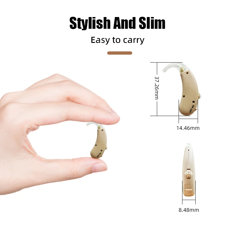 M10 Hearing Aids For Severe Hearing Loss BTE Sound Amplifier For