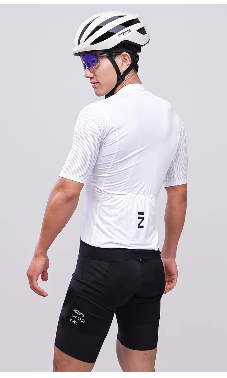 Inbike Herren Radhose Shorts elastische Schnitts telle Pro Pad Mountainbike Shorts Herren Straße atmungsaktiv schnell trocknende Fahrrad Lätzchen eng – Detail 12
