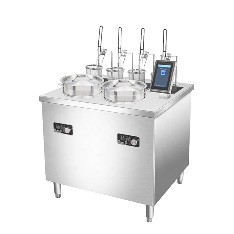 Yawei M4+2 Combination Intelligent Lifting Noodle Cooking Stove Fully Automatic Noodle Cooking Stove Soup