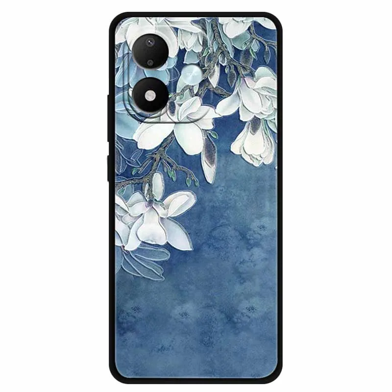 Embossed 3D Relief Soft Silicone Protective Phone Case