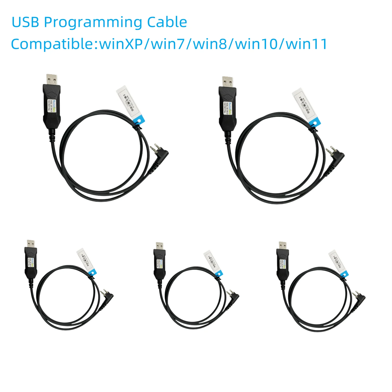 

MaxtonData USB Programming Cable for HYT TC518 TC585 TC580 TC446S TC600 TC610 TC620 write frequency support WIN11 USB Data cable