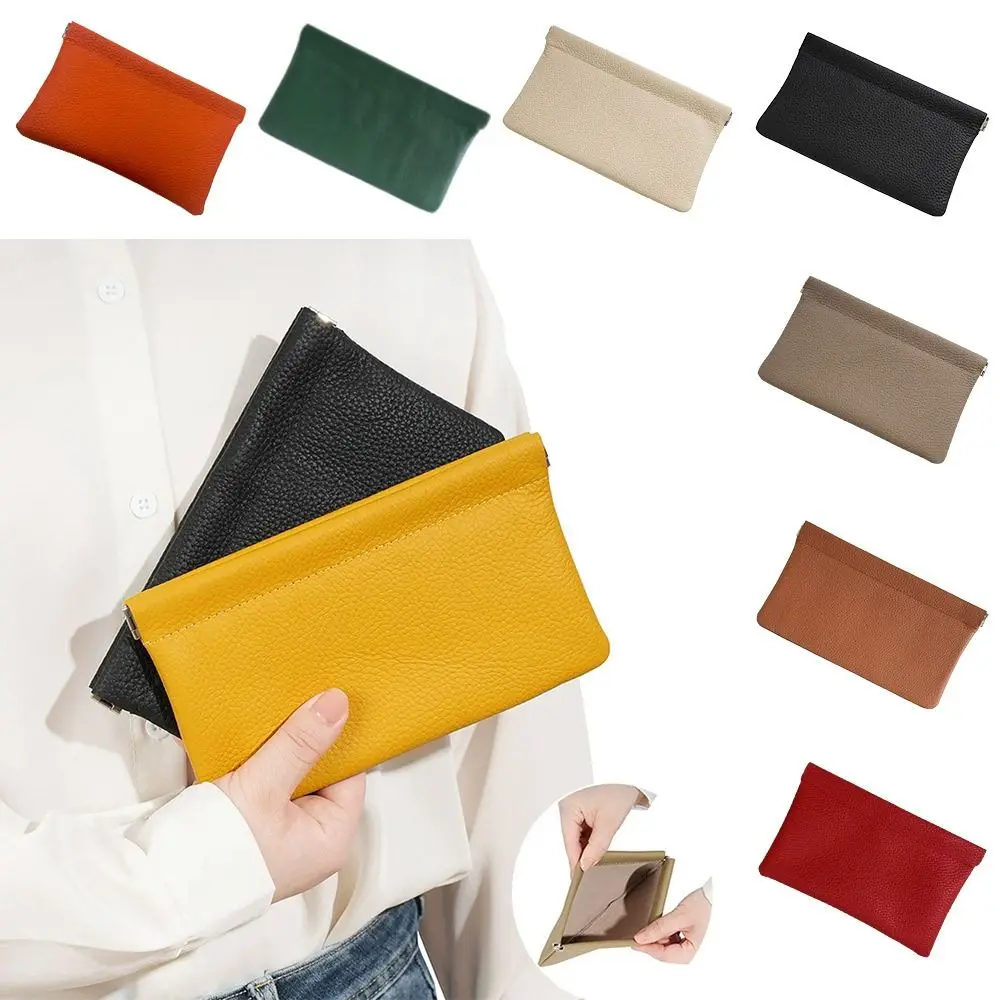 Elegant PU Leather Ultra-thin Wallet - Large Capacity Coin Purse & Card Holder