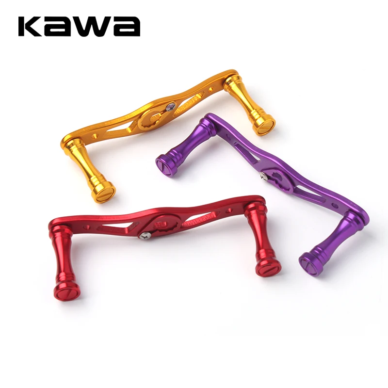 Kawa New 1pc Fishing Reel Handle Metal Handle Wit Alloy Knobs Suit A/D/S Casting Fishing Reel For Promotion DIY Tackle Accessory