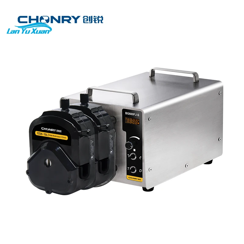 

CHONRY BG600FJ-S stainless steel peristaltic pump high flow speed adjustable used in industrial fermentation