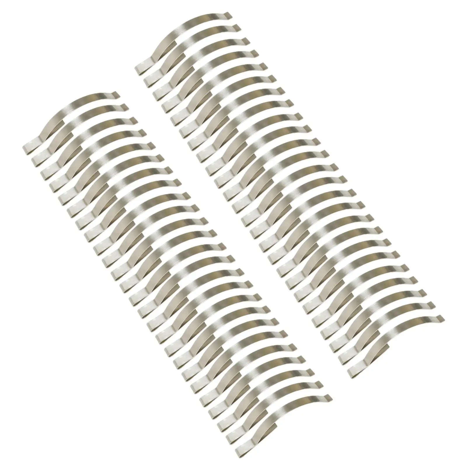 50Pcs Window Screen Tension Spring Corner Clips Corner Mount Flat Window Spring High Performance Easy to Use Stainless Steel