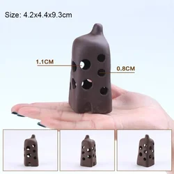 Premium Ceramic Aquarium Decor: Scorpion Shelter and Stone Simulation - As picture (Tall House)
