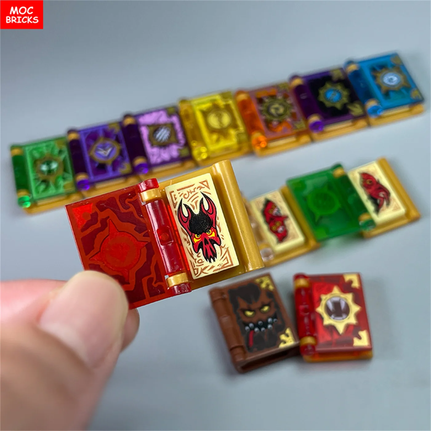 MOC Bricks Magic Book Classic desk Nexus Knights Children's Toys