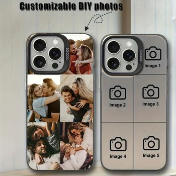 Personalization Custom Multi Photo IMD Phone Case For iPhone 16 15 14 13 12 11 Pro Xs Max X XR Mini 16e 7 8 Plus SE 2020 2022 1