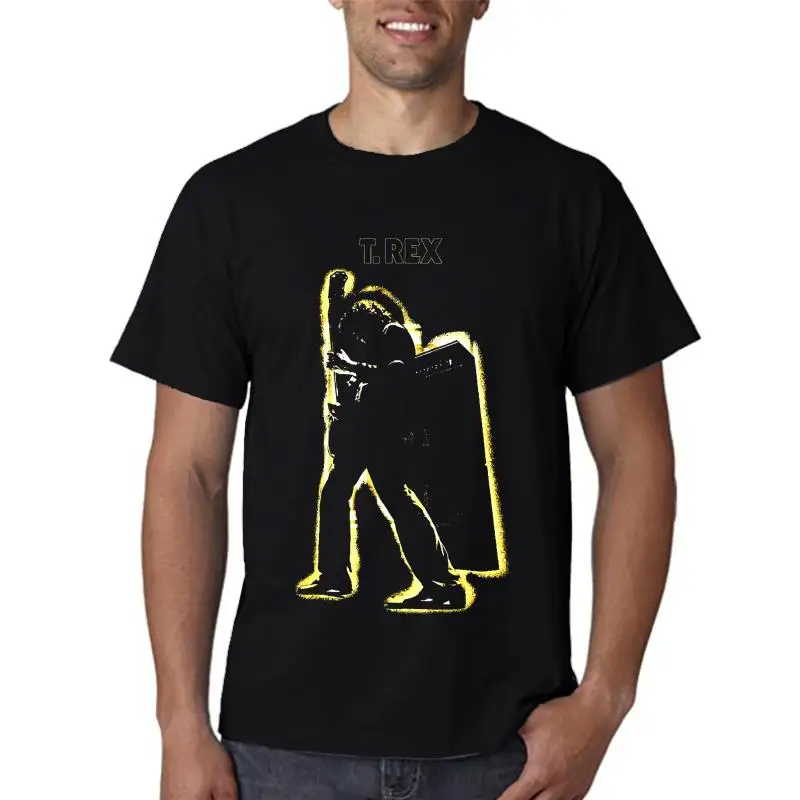 T Rex Mark Bolan Classic Rock T Shirt Vintage Weared Style 70'S Rock