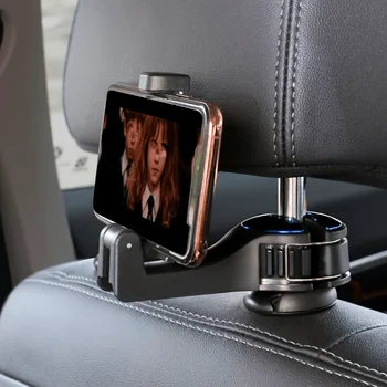 Multifunction Rear Headrest Hook Car Phone Holder Adjustable Automobile Headrest Phone Clip for GPS Navigation 1