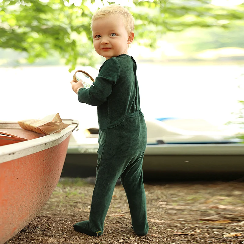 Velour Baby Romper Set 5