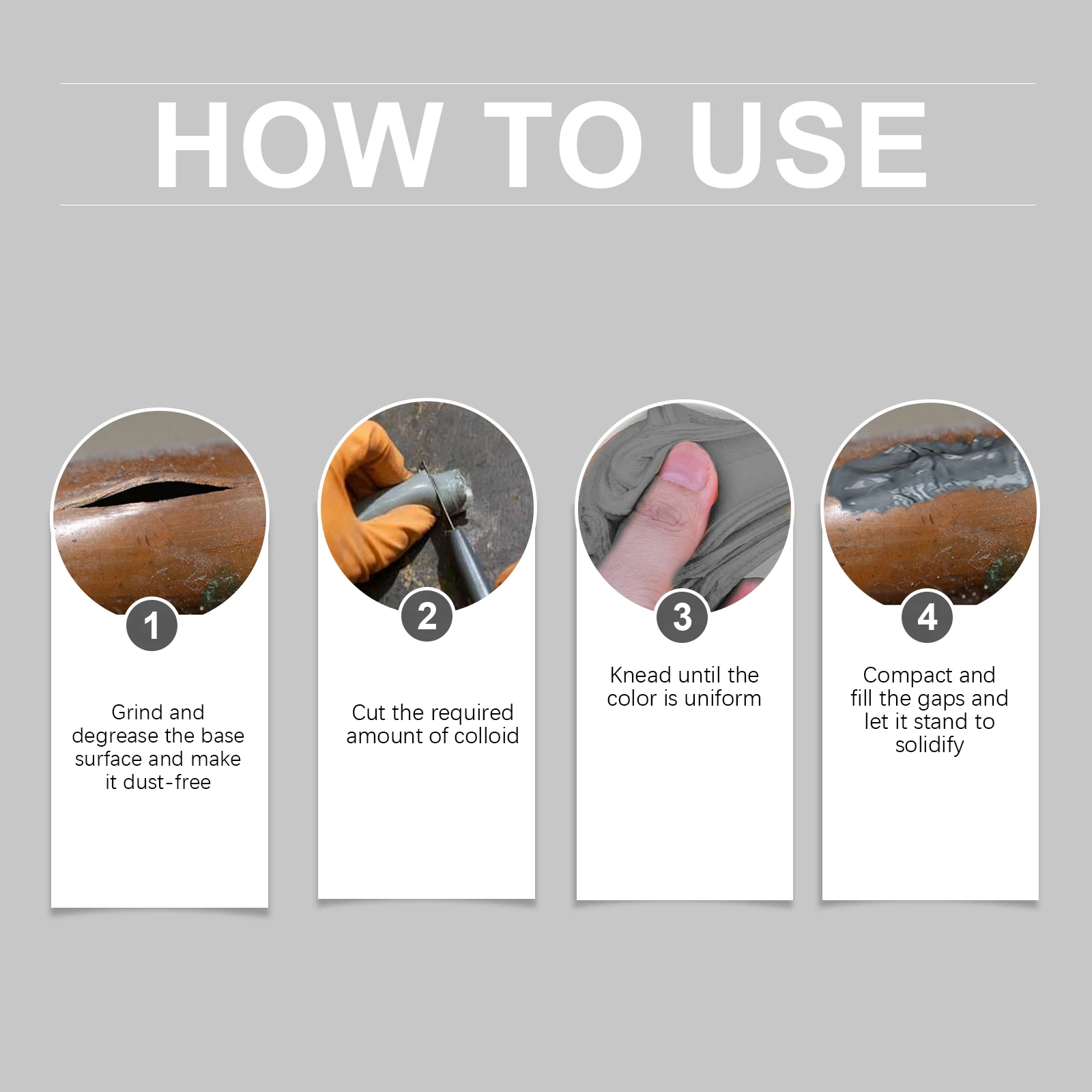 High-Strength Metal Repair Epoxy Adhesive - 50g Heat & Cold Welding Solution