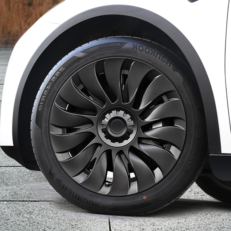 4PCS 19Inch Hub Cap for Tesla Model Y 20212023 Wheel Hubcap