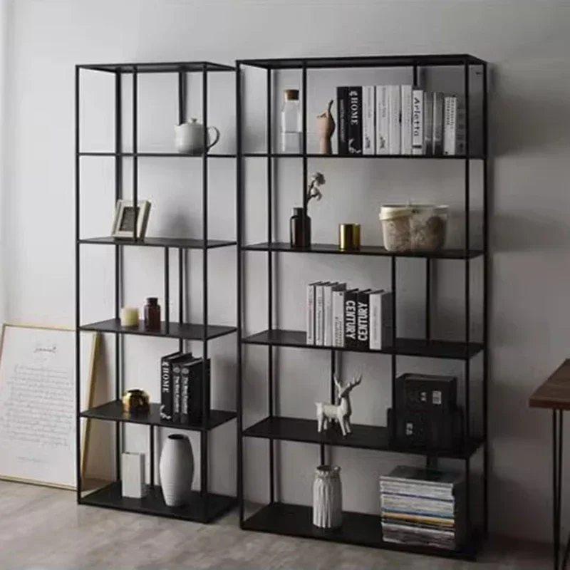 Mid-century Shelf Furniture Home Display Stand Book Shelves Library Design Bookcase Books Living Room Estante Cabinet Organizer