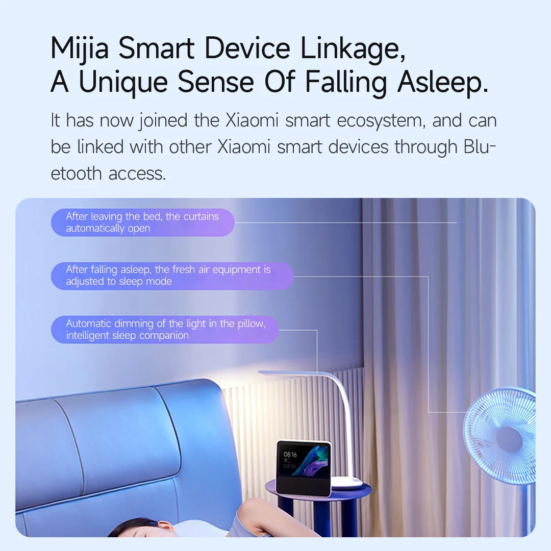Xiaomi Mijia Smart Sleep Monitoring Pillow +Sensor for Sleep Analysis​