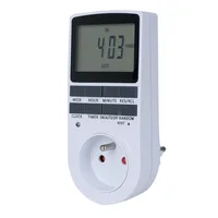 Minuteur numérique électronique programmable UE, prise de minuterie électronique, prise UE, contrôle du temps des appareils de cuisine, jour/heure 2