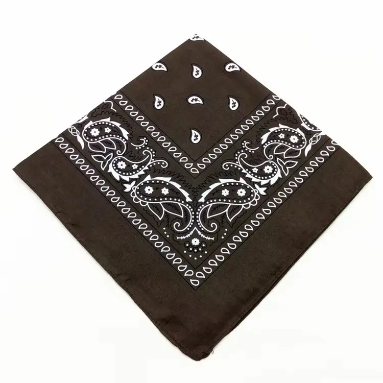 1-3Pcs Fashion Hip Hop Cotton Bandana Square Scarf 54cm*54cm Black Red Paisley Headband Printed For Women/Men/Boys/Girls - Image 17