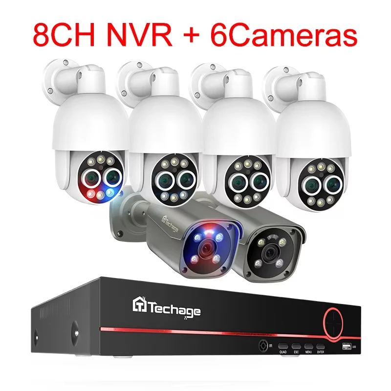 8CH NVR 6 Camera A