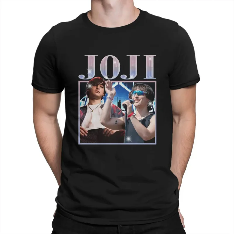 

Joji Rap Men's T Shirt Joji Singer Funny Tee Shirt Short Sleeve Round Neck T-Shirt 100% Cotton Graphic Clothing