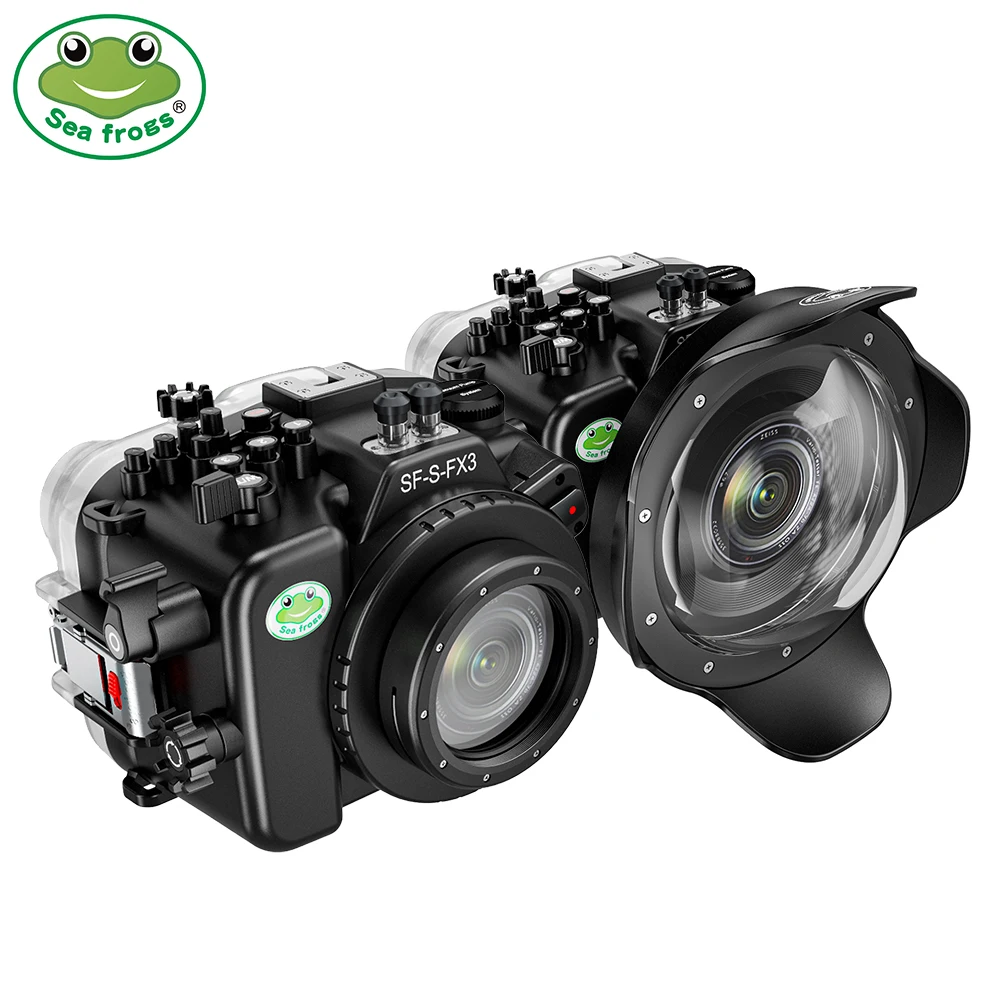 Canon Housing SeaFrogs 130ft Underwater Camera Case Housing For - Main Image