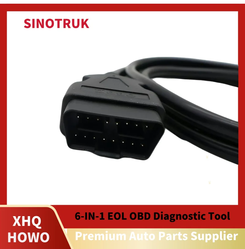 Chinese Engine Scanner Detector Heavy Duty Diagnostic Tool 6-IN-1 EOL OBD Diagnostic Calibration HOWO Heavy Duty Truck Tool For