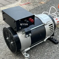 Générateur à aimants permanents à énergie libre 50KW 100KW 220V 380V Générateur sans balais Ensemble de générateurs magnétiques avec moteur réglable 5