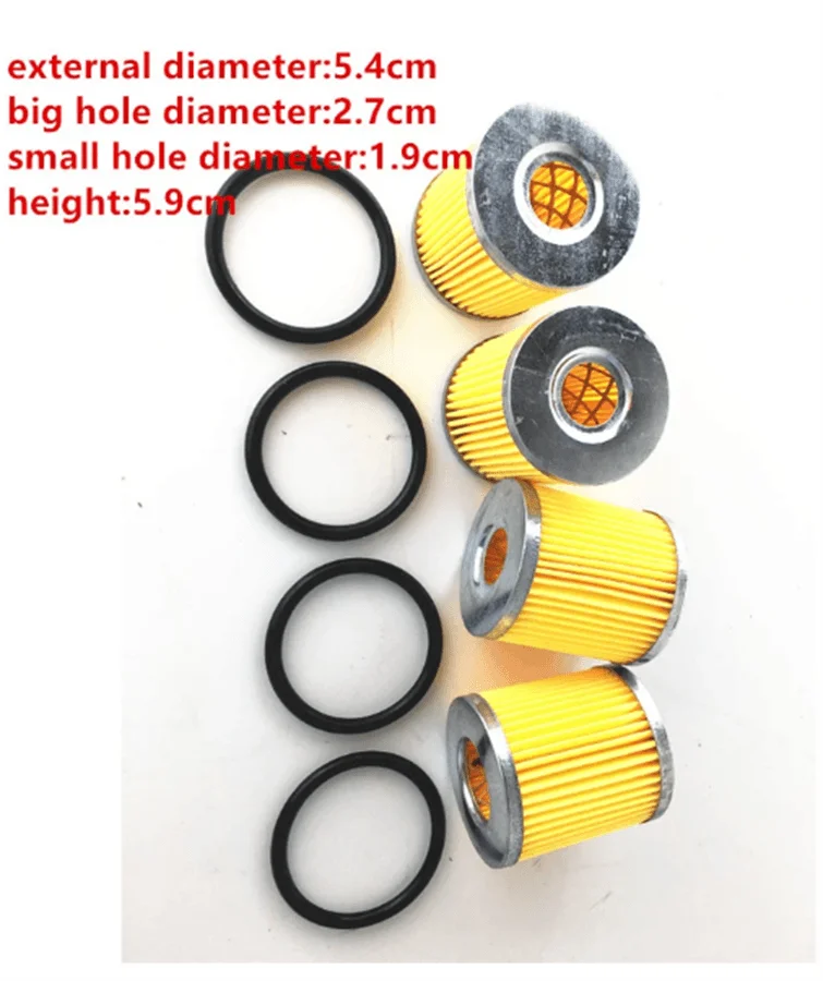 4PCS C0506 Diesel Filter Oil Water Separator for C0506 0506 5*6cm