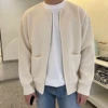 Knit Sweaters For Men Cardigan Men's Autumn Warm Clothing Luxury Y2k Vintage New Sweater Winter Cotton Warm Man Clothes 6