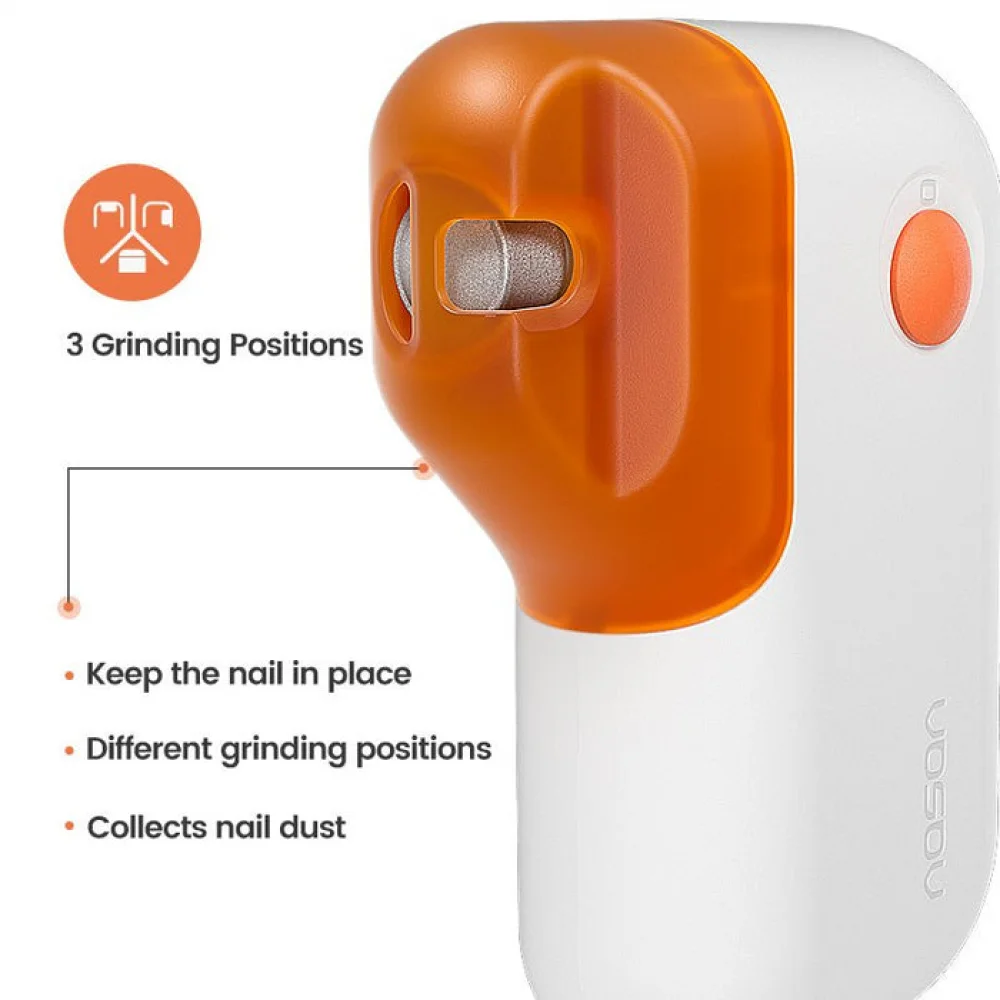 DOGCARE Painless Dog Nail Grinders Rechargeable Pet Nail Clippers Quiet Electric Dog Cat Paws Grooming Trimmer Tools