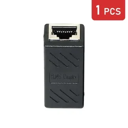 RJ45 Gigabit Ethernet Network Extender Adapter Female - to - Female (TI - RJ45 - 1pcs)