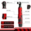 VVOSAI 45NM Cordless Electric Wrench 12V 3/8 Ratchet Wrench set Angle Drill Screwdriver to Removal Screw Nut Car Repair Tool 2