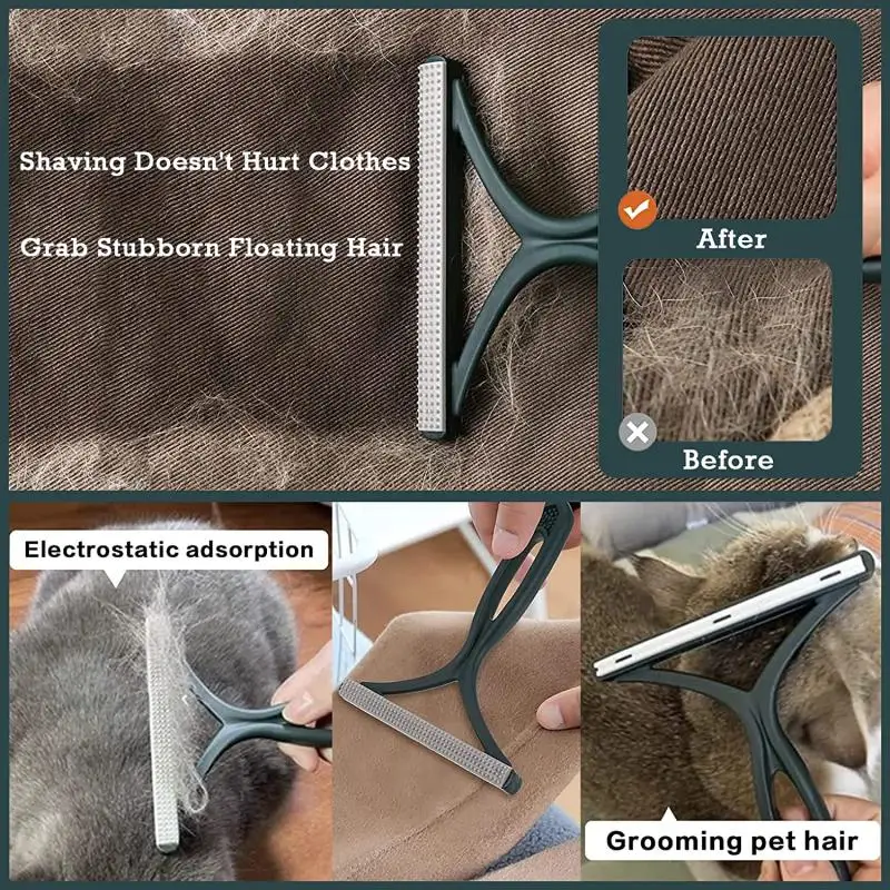 Silicone Pet Hair Remover Tool 3