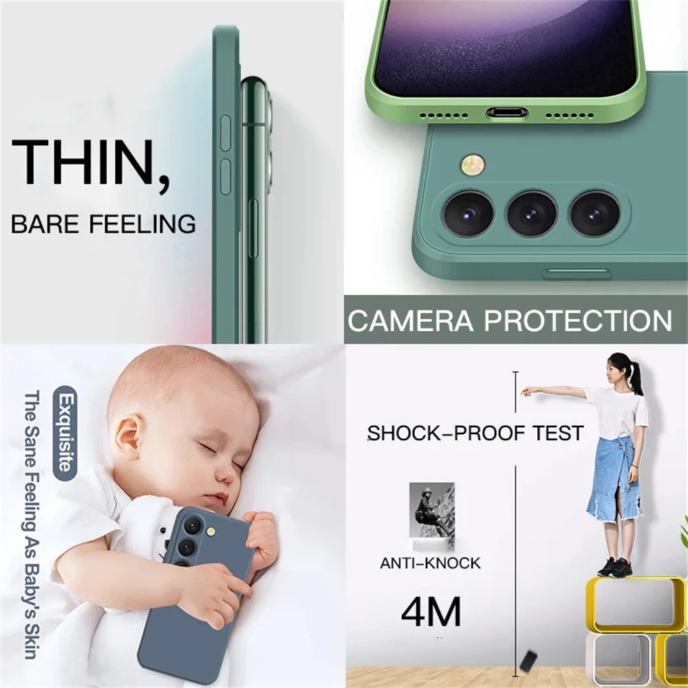 Premium Liquid Silicone Phone Case - Soft, Durable, and Stylish Protection Cover