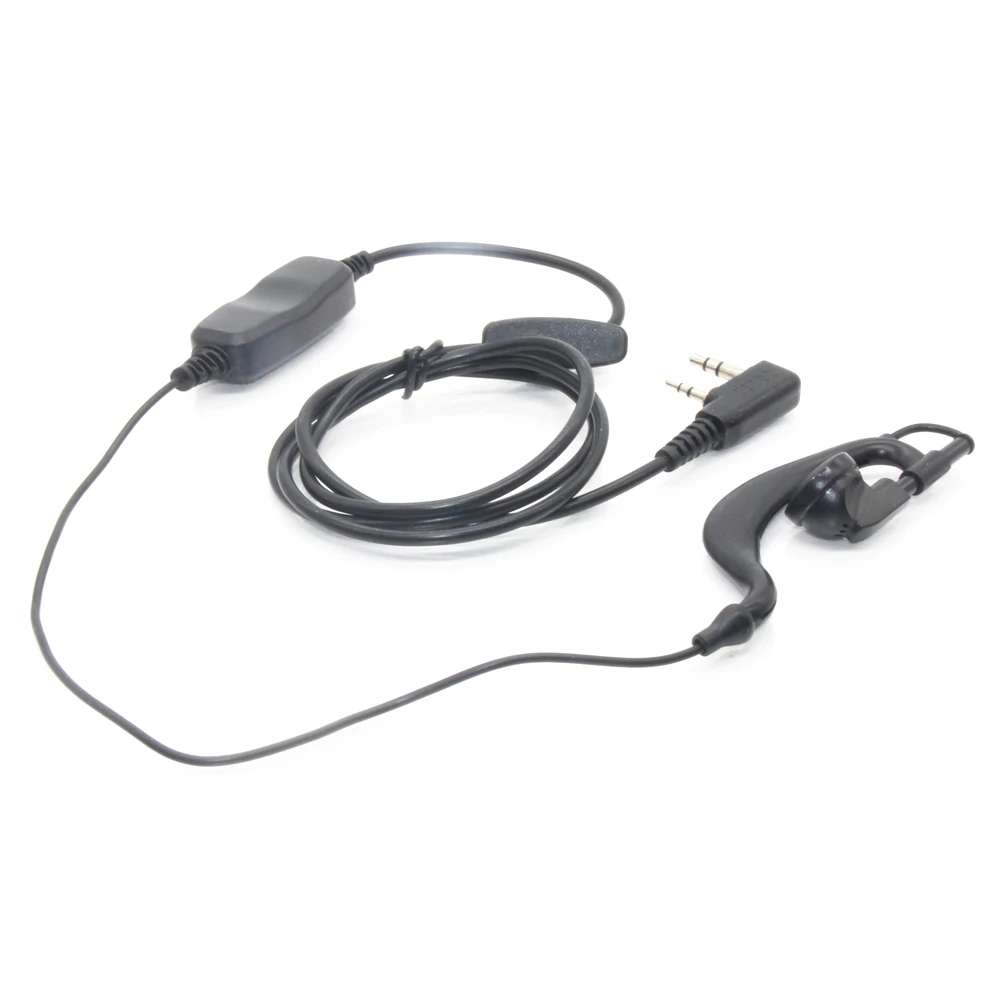 

2 Pin Dual PTT Earpiece Headset Mic for Baofeng UV-82 UV-8D Walkie Talkies