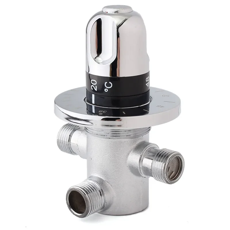 

Brass Thermostatic Mixing Faucet Valve Mixer Valve for Bidet Faucet Shower Mixer with Diverter