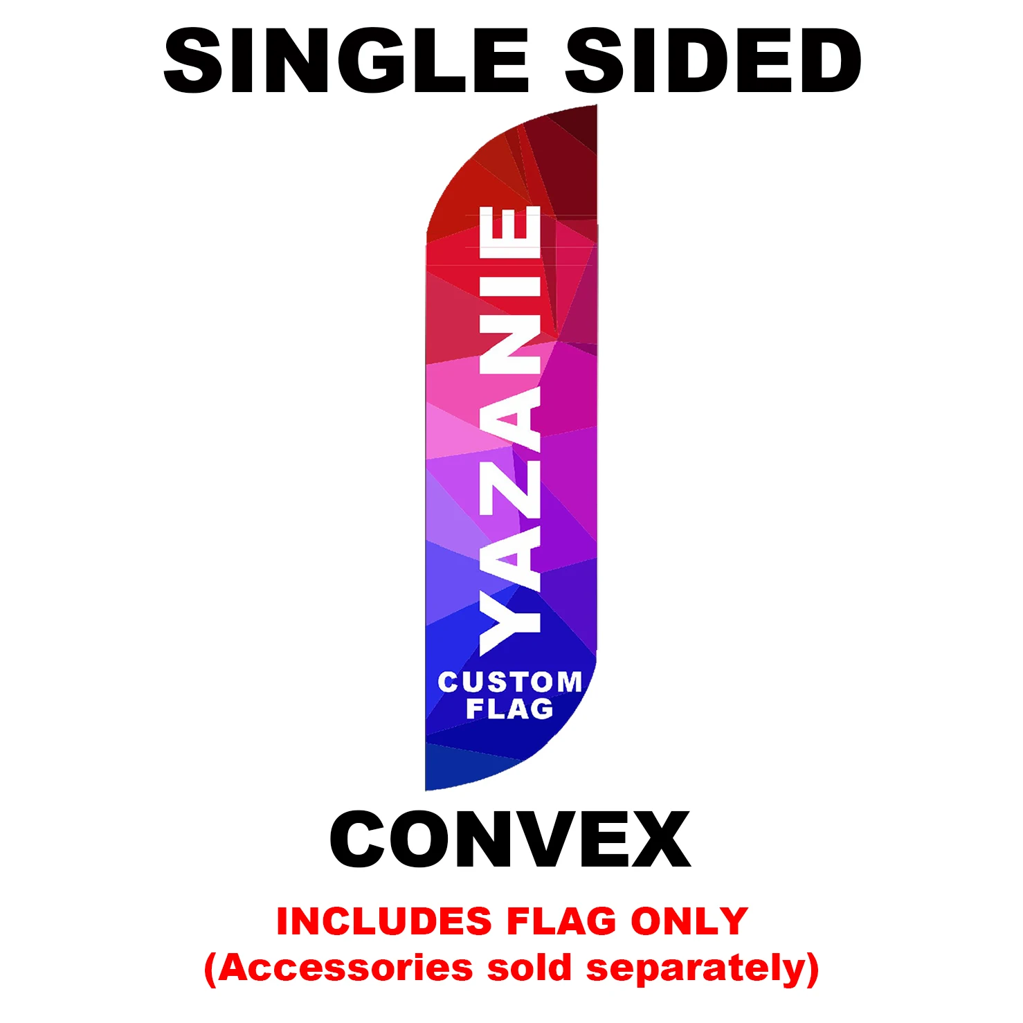 Custom Outdoor Beach Feather Flag for Business and Event Promotions