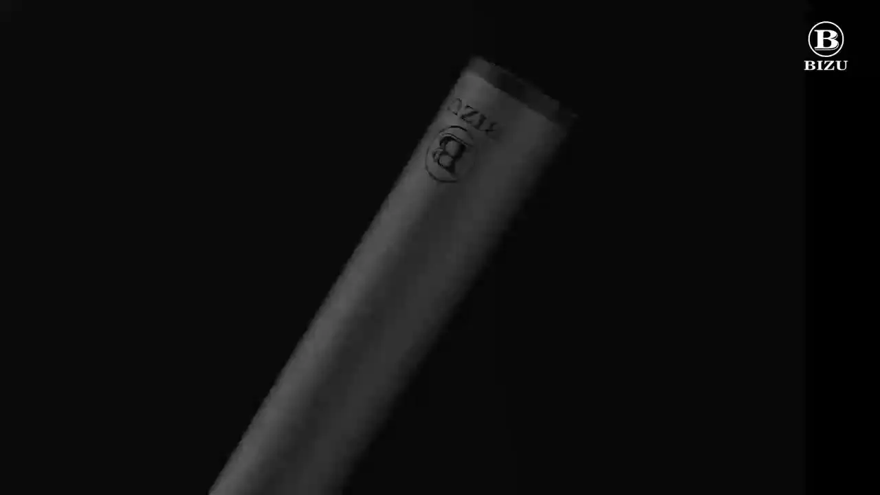 BIZU 13 ミリメートルカーボンプールビリヤードキューシャフトブラック