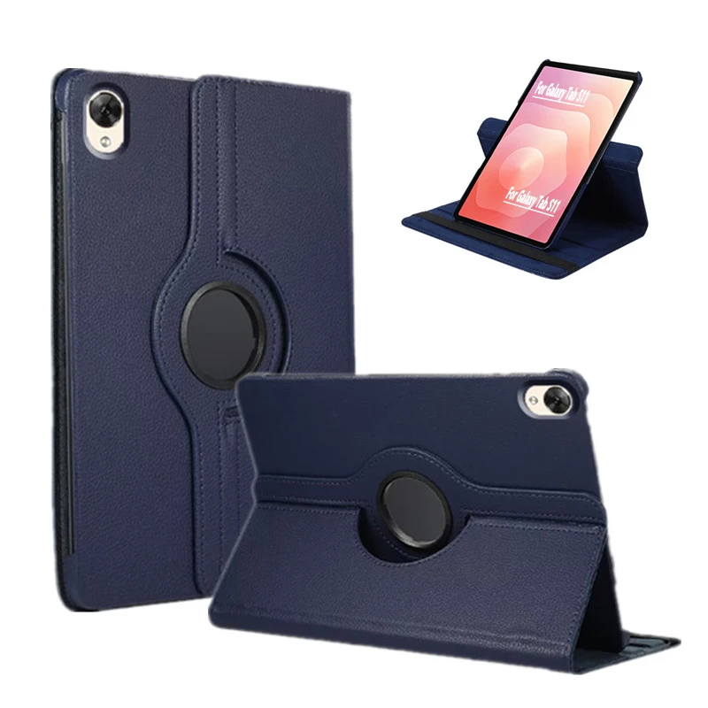 360° Rotating Stand Cover for 11-Inch Tablets - Premium PU Leather Case