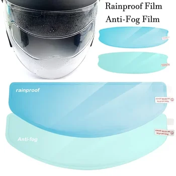 오토바이 헬멧 렌즈 김서림 방지 필름, 범용 전기차 헬멧, 투명 나노 코팅 스티커 필름