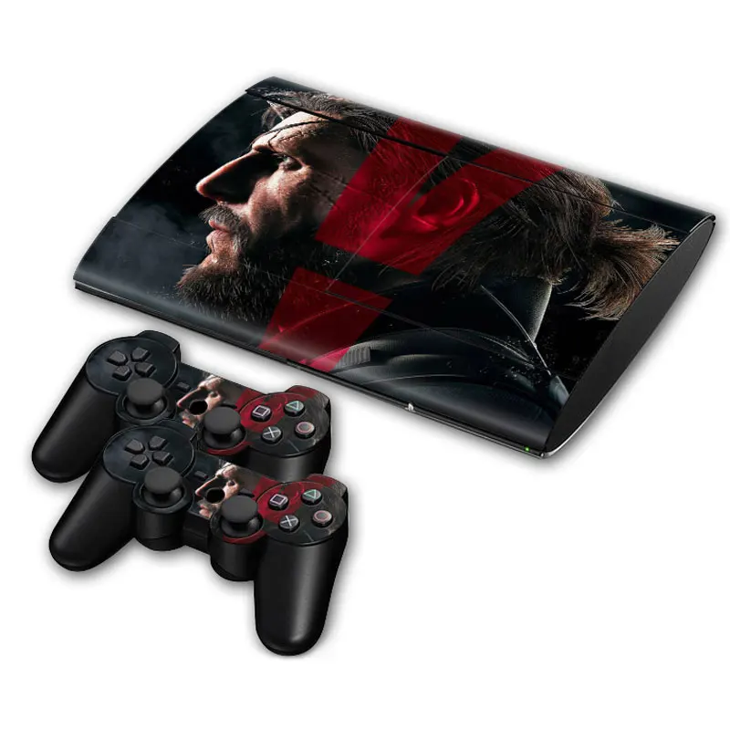 V новая игровая наклейка для PS3 супер тонкий 4000 и 2 чехол контроллера |